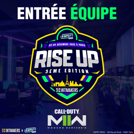 Entrée équipe : Rise Up 3