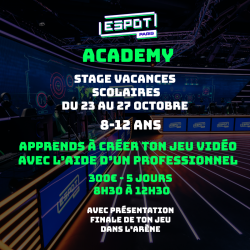 Stage Création Jeu Vidéo -...