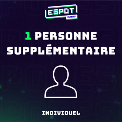 Bootcamp - Personne supplémentaire