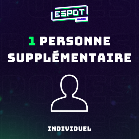 Bootcamp - Personne supplémentaire