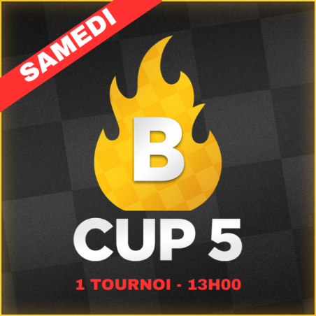 Pass joueur : Samedi - 13H00 [B-CUP 5]