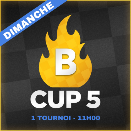 Pass joueur : Dimanche - 11H00 [B-CUP 5]