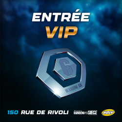 Entrée équipe VIP :...