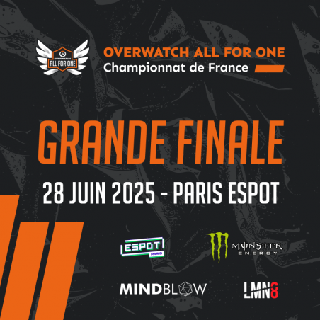 Grande finale du Championnat de France d'Overwatch All For One (2025)