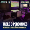copy of Table 2 personnes : Watchparty PSG vs INTER