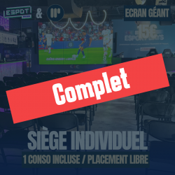 Réservation siège...