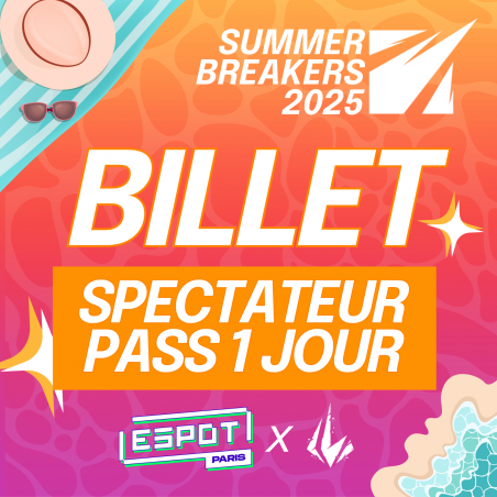 copy of entrée spectateur pass 1 jour : summer breakers