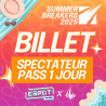 copy of entrée spectateur pass 1 jour : summer breakers
