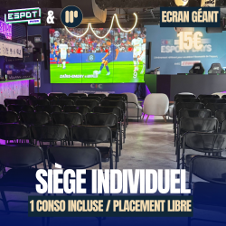 Réservation siège...