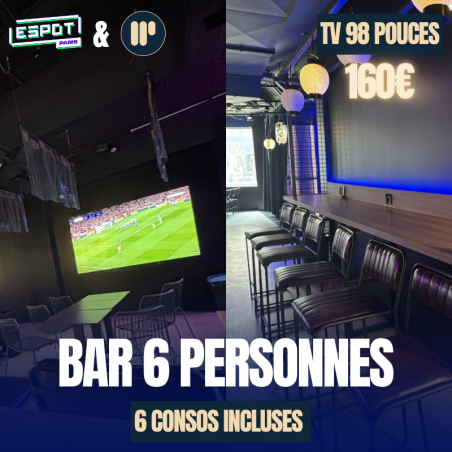 Réservation table 6 pers (Dembélé)