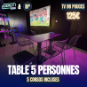 Réservation table 5 pers (Khvicha)
