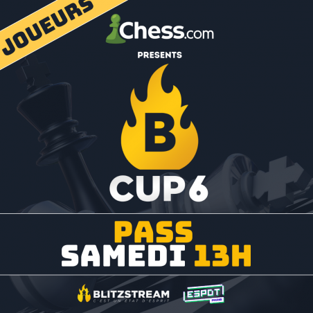 Pass joueur : Samedi - 13H00 [B-CUP 6]