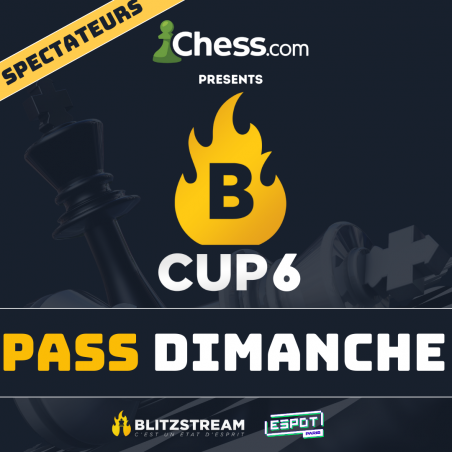 Place Spectateur : Dimanche [B-CUP 6]