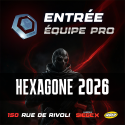 Entrée équipe Pro :...