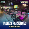 copy of Table 2 personnes : Watchparty PSG vs INTER