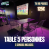 copy of Table 2 personnes : Watchparty PSG vs INTER
