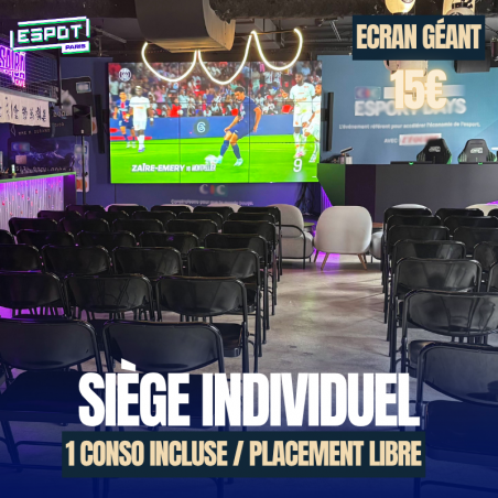 copy of Table 2 personnes : Watchparty PSG vs INTER