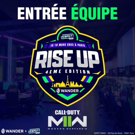 copy of Entrée équipe : Rise Up 3