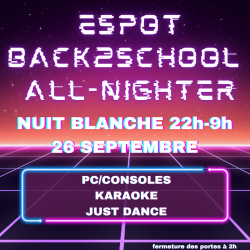 ESPOT : ALL NIGHTER...
